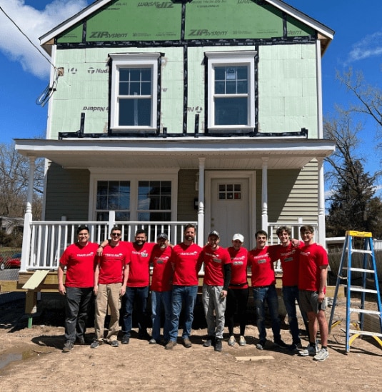 Travelers employees volunteer at area Habitat for Humanity sites