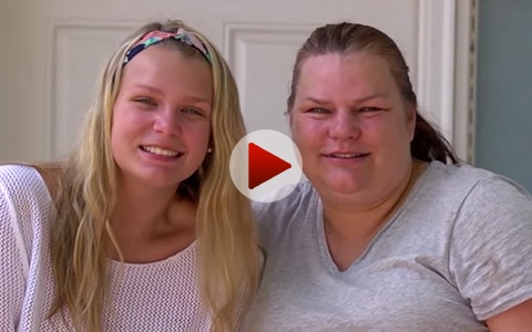 Army veteran Cheryl and her daughter at Habitat for Humanity home