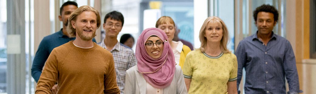 diverse group of people