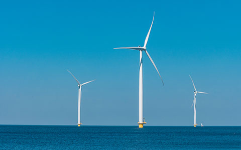 wind farm shown out in the ocean, 5 opportunities for U.S. Offshore Wind Development