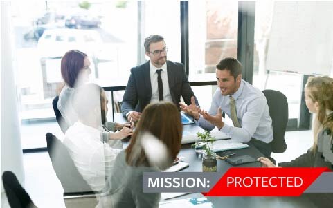Nonprofit Board room meeting