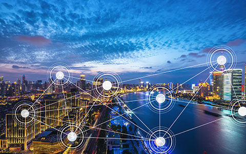 interconnected smart city infrastructure