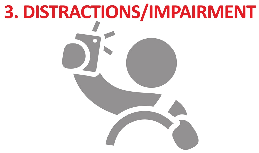 Auto Distractions and Impairments