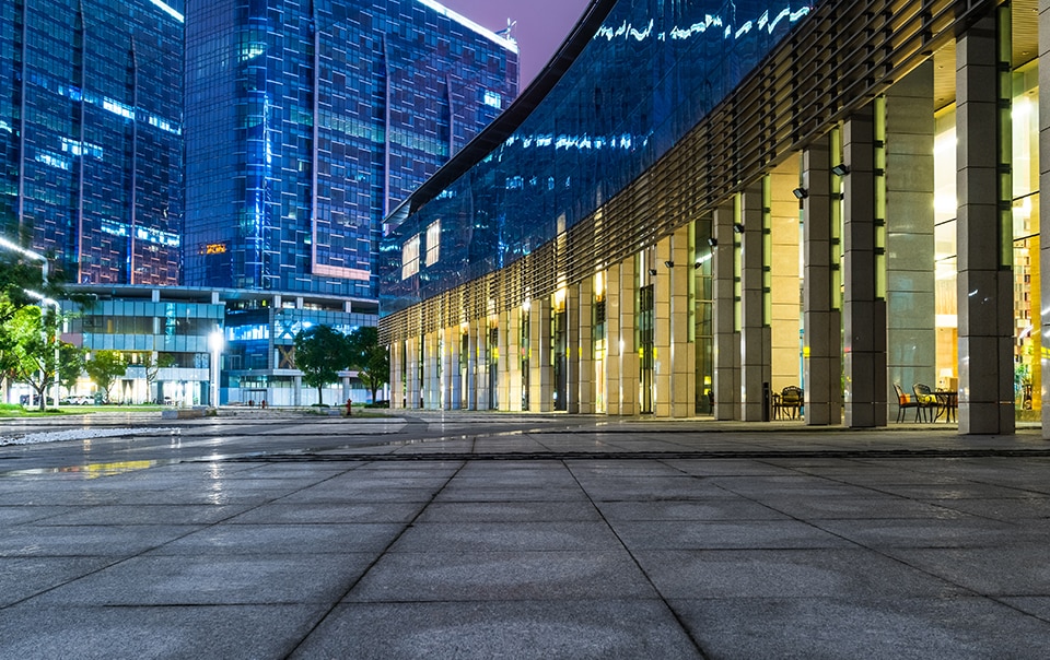 sidewalk view of commercial front property