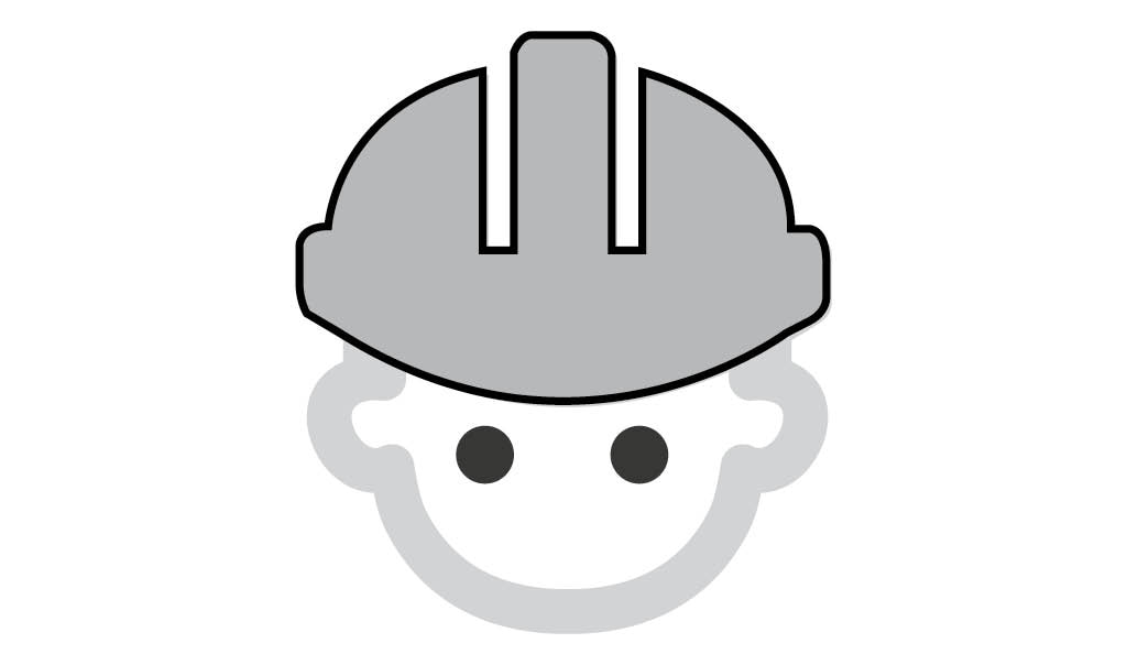 grey icon with man in hard hat