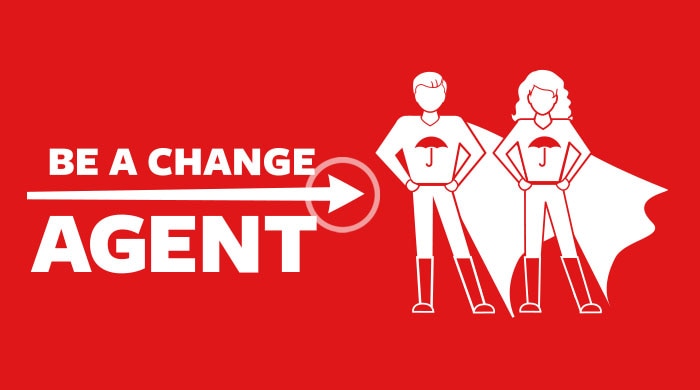 be a change agent promo