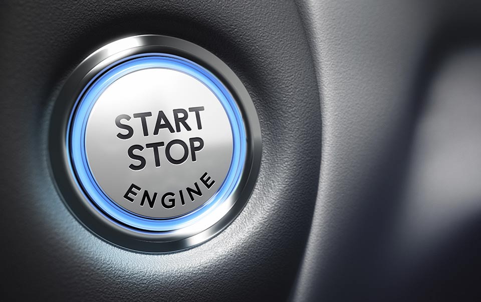 Fleet safety program - example of a start stop button