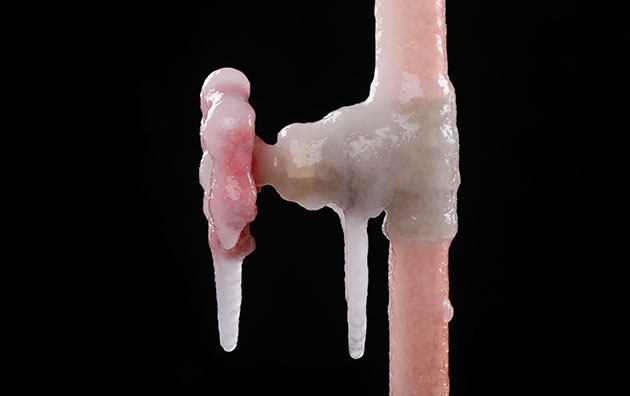 Frozen pipe