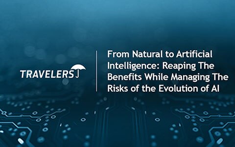 Title card of youtube video, From Natural to Artificial Intelligence: Reaping the Benefits While Managing the Risks of AI