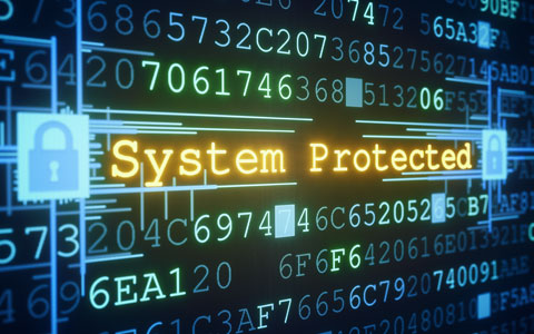 System protected from cyber extortion