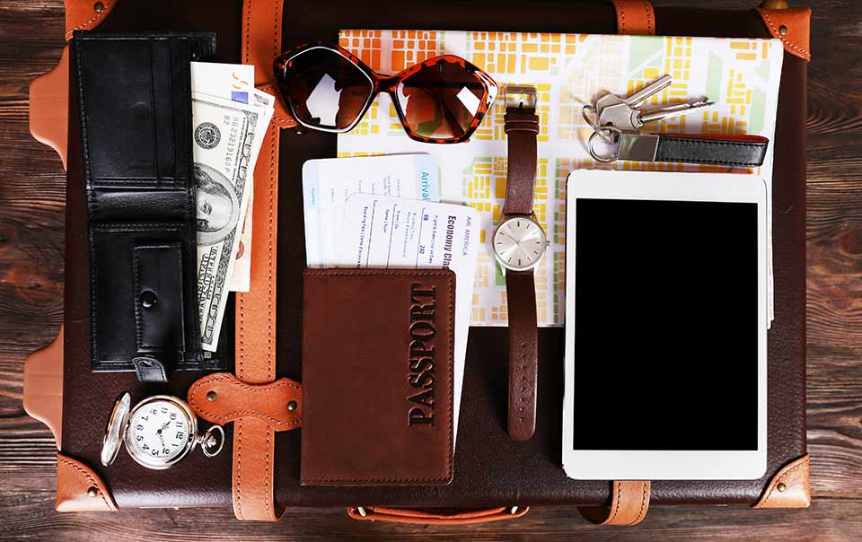 Travel safety items to bring