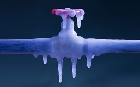 frozen pipe