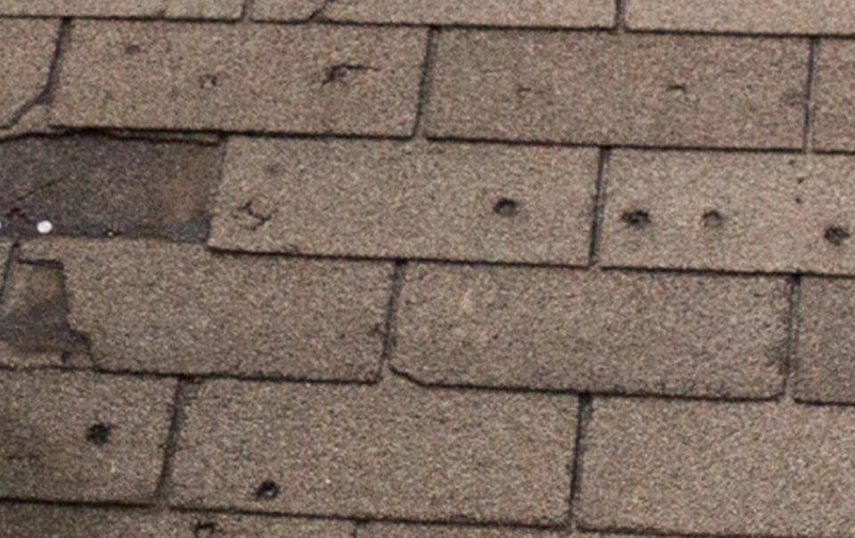 How To Spot Hail Damage On A Roof