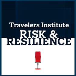 Travelers Institute Risk & Resilience podcast logo