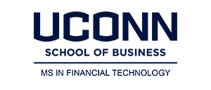 Master's in Financial Technology Program at the UCONN School of Business logo