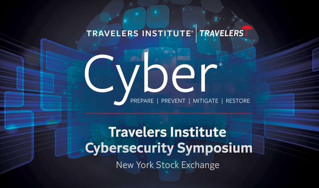 Screenshot of Cybersecurity webinar